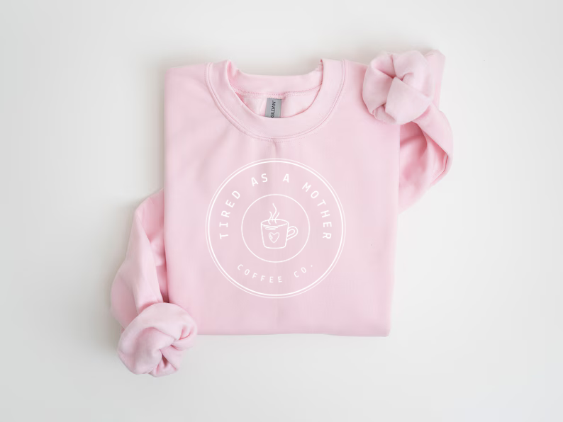 Gildan Tired as a Mother Coffee Co Sweatshirt